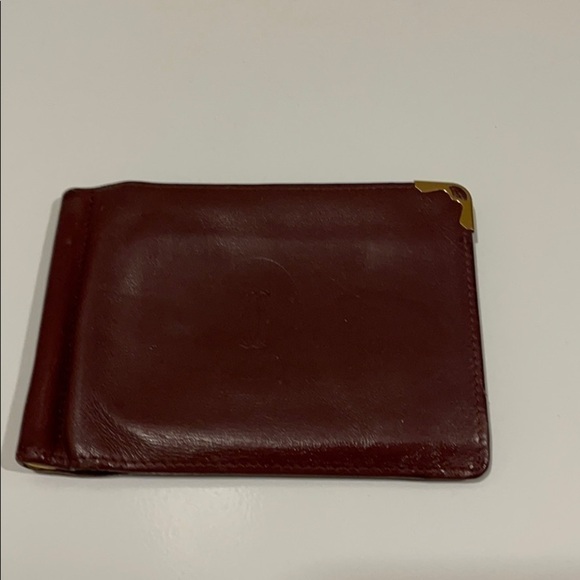 Cartier Paris Vintage Brown Leather Wallet-Authentic!Great Leather & Style!!